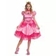 Princess Peach™ Nintendo™ Deluxe-maskeraddräkt dam, Storlek: Small