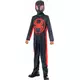 Miles Morales-maskeraddräkt – Spiderman across the Spiderverse™, Storlek: 5-6 år (110 till 116 cm)