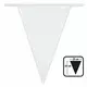 Vit vimpelgirlang 10 m, image 2