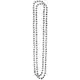 2 silverfärgade disc halsband för vuxna, image 2