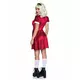 Röd baby doll-maskeraddräkt dam, Storlek: Large (44-46), image 2