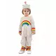 Enhörningsmaskeraddräkt som jumpsuit för baby, image 2