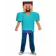 Klassisk Steve-maskeraddräkt Minecraft™ barn, Storlek: 5-6 år (109 - 126 cm), image 2