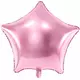 Pastellrosa stjärnformad aluminiumfolieballong 48 cm, image 2