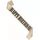 Happy Birthday-scarf guld, image 2