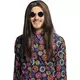 Set med 3 runda hippieglasögon för vuxen, image 2