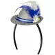 Bayersk minihatt med fjäder vuxen, image 2