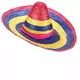 Mångfärgad sombrero för vuxen 50 cm, image 2