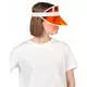 Orange visir för pokerspelare vuxen, image 2