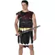 Svart och guldfärgad romersk gladiatormaskeraddräkt herr, Storlek: Medium, image 2