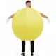 Uppblåsbar Pac-Man™-maskeraddräkt vuxen, image 2