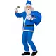 Blå jultomte-maskeraddräkt herr, image 2