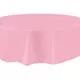 Rund ljusrosa plastduk 213 cm, image 2