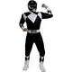 Svart Power Ranger™-hjälm för vuxen, image 2