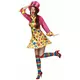 Rolig clownmaskeraddräkt för dam, Storlek: Medium/Large, image 2