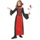 Lång vampyrmaskeraddräkt flicka Halloween, Storlek: 10-12 år (130-140 cm), image 2