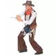 Maskeraddräkt cowboy från Vilda västern herr, Storlek: Small, image 2