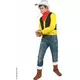 Lucky Luke™-maskeraddräkt vuxen, Storlek: Large, image 2