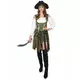 Grön piratmaskeraddräkt dam, Storlek: X-Large, image 2