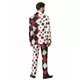 Mr. Clown Vintage-maskeraddräkt herr Suitmeister™, Storlek: Large (EU 52-54), image 2