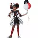 Lyxig skrämmande clownmaskeraddräkt flicka, Storlek: 12-14 år (155 cm), image 2