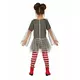 Psykopatisk clownmaskeraddräkt med leggings för flicka, Storlek: 5-6 år (110-115 cm), image 2