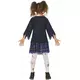 Blå zombiemaskeraddräkt skol­flicka, Storlek: 10-12 år (142-148 cm), image 2