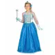 Blå isprinsessemaskeraddräkt och tillbehör barn, Storlek: 8-10 år, image 2
