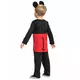 Klassisk Mickey Mouse™-maskeraddräkt barn, Storlek: 3-4 år (97 - 109 cm), image 2