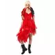 Röd Harley Quinn™-klänning dam – Suicide Squad 2™, Storlek: Small, image 2