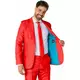Röd Mr. Solid-maskeraddräkt för herr Suitmeister™, Storlek: X-Large (EU 56-58), image 3