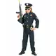 Marinblå polismaskeraddräkt pojke, Storlek: 11-13 år (158 cm), image 3