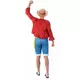 Luffy One Piece™ maskeraddräkt vuxen, Storlek: Small, image 2