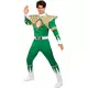 Power Ranger™ grön maskeraddräkt vuxen, Storlek: X-Large, image 2