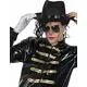 Svart jacka Michael Jackson™ vuxen, Storlek: X-Small, image 2