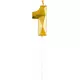 Guldfärgat sifferljus med diamanteffekt 5 cm, Storlek: 6, image 3
