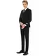 Mr. Black-dräkt tonåring Opposuits™, Storlek: 16-18 år (170-176cm), image 3