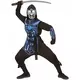 Lysande och ljudande cyberninja-maskeraddräkt för barn, Storlek: 14-16 år (164 cm), image 3