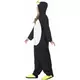 Pingvinmaskeraddräkt med huva vuxen, Storlek: X-Large, image 4