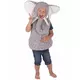 Grå elefantmaskeraddräkt barn, Storlek: 3-4 år(98-104 cm), image 4